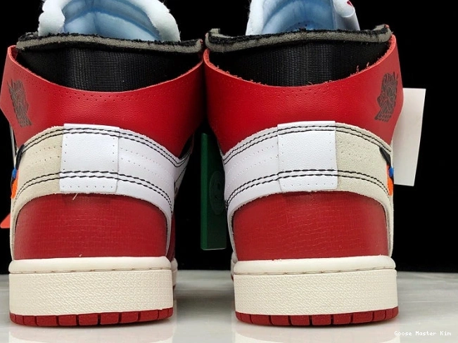The 1 AA3834-101 Off-White Jordan Retro Ten Chicago Air 0726
